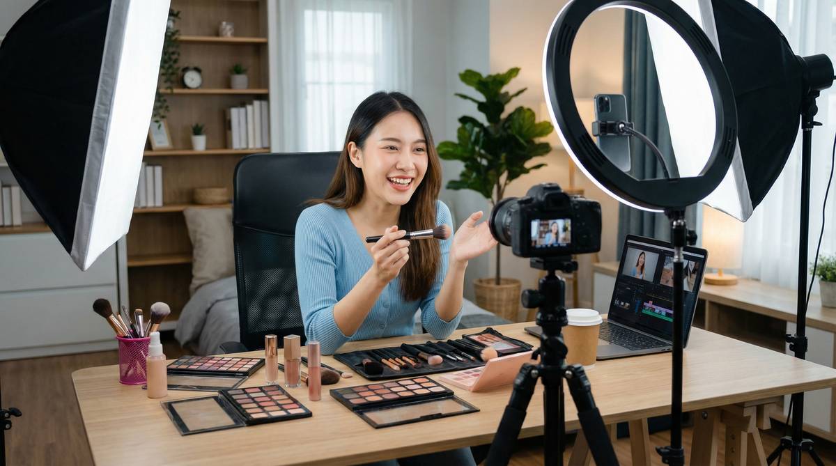 蜜桃视频美妆教程